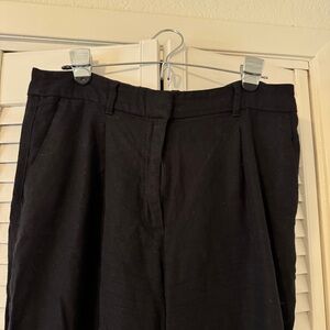 Old Navy Charcoal Full-Length linen Pants
